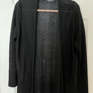 2 Nic&Zoe Cardigans. Great condition! 1 Black, 1 Multi. No rips, tears.